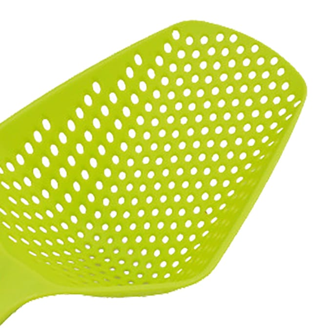 Scheplepel Vergiet PP Plastic Geïntegreerde Multifunctionele Sleuflepel voor Koken Keukengerei yellow