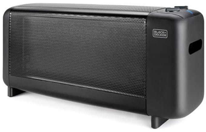 Black & Decker BXMRA1500E electrische verwarming Zwart 1500 W