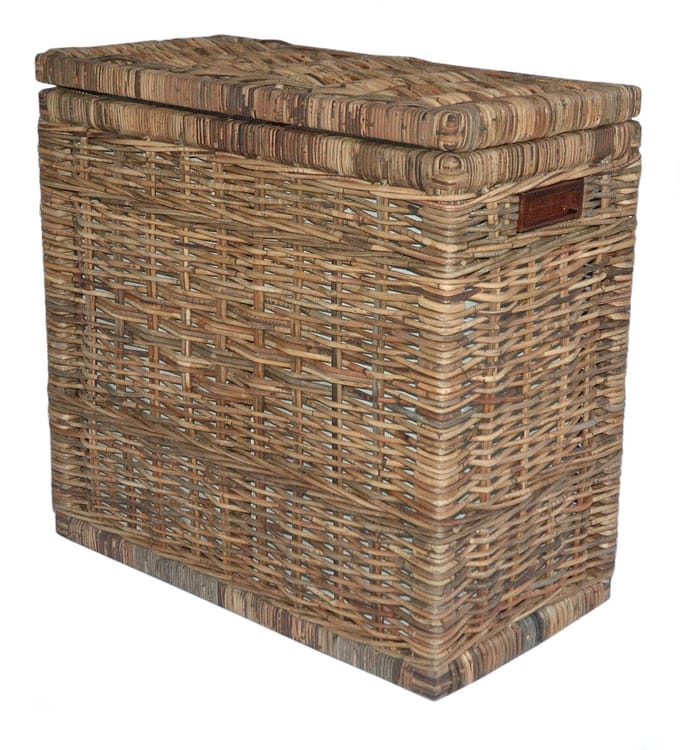 Wasmand Duo 67x35x65 in Brown Rotan