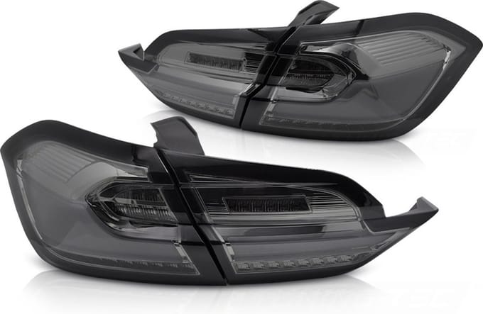 Achterlichten voor FORD FIESTA MK8 2017-2021 – Hatchback - LED smoke