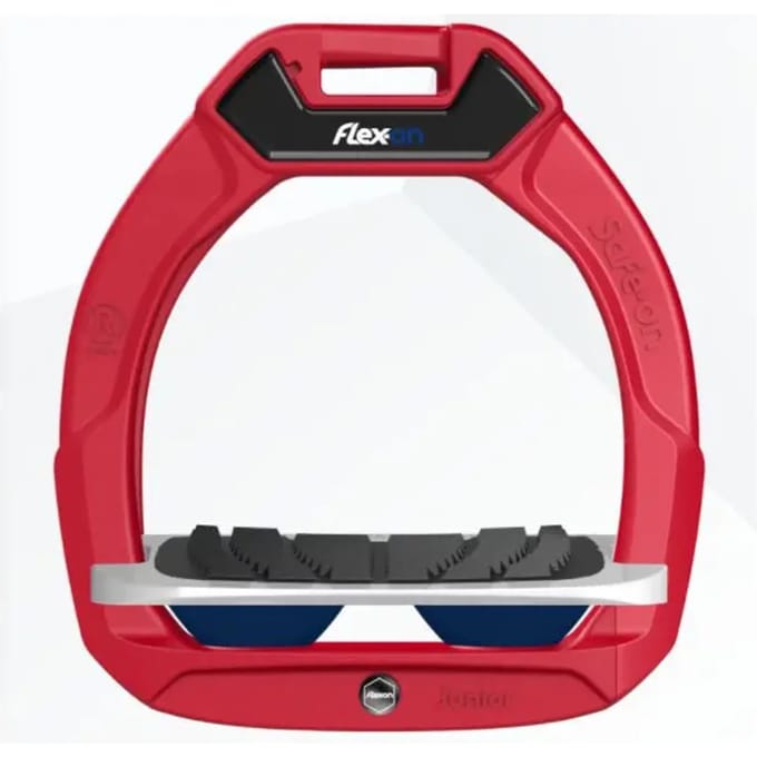 Kantelbare stijgbeugels Grip Rood/Grijs/Marine Flex-On Green Composite