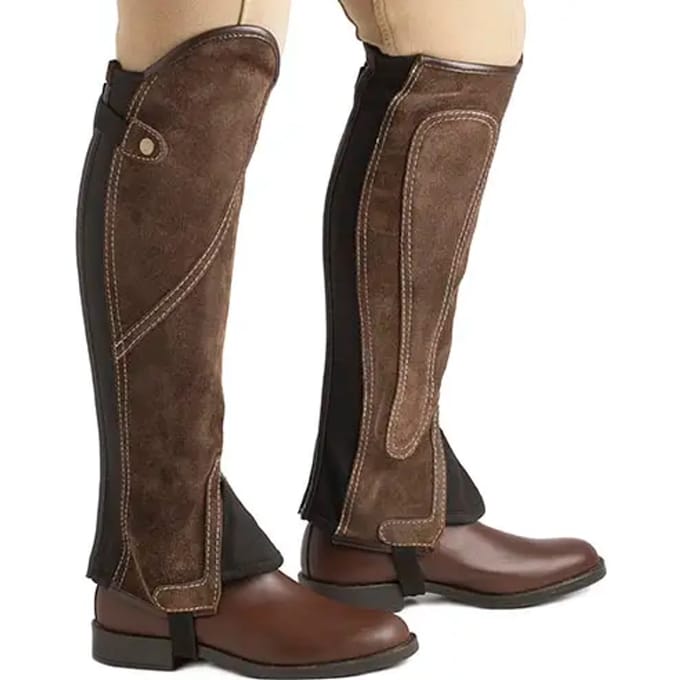 Mini leren chaps Lexhis Comfort