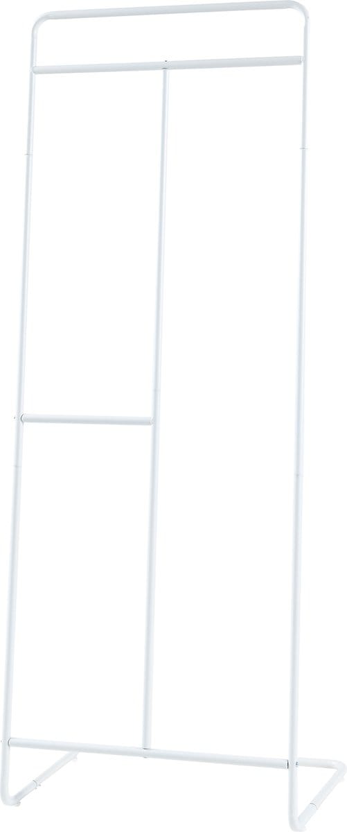 Kledingrek Sandviken kapstok staal 166x63x48 cm wit [en.casa]