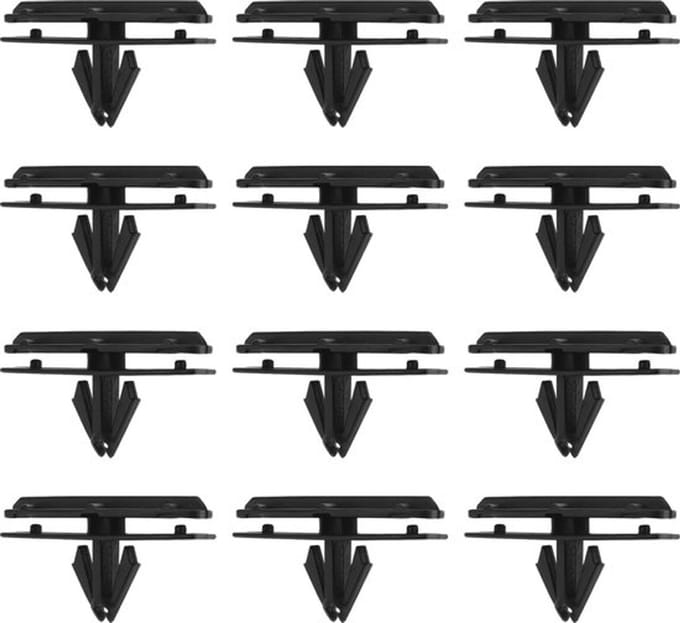 Dailygoody - Rocker Molding Retainer Clip - Auto-accessoires - Zwart