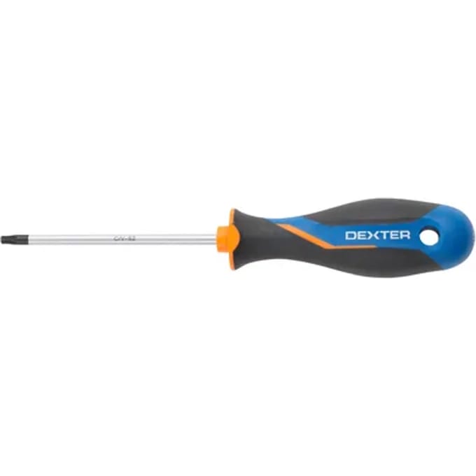 Dexter Torx Schroevendraaier - T25 - 100mm - Softgrip