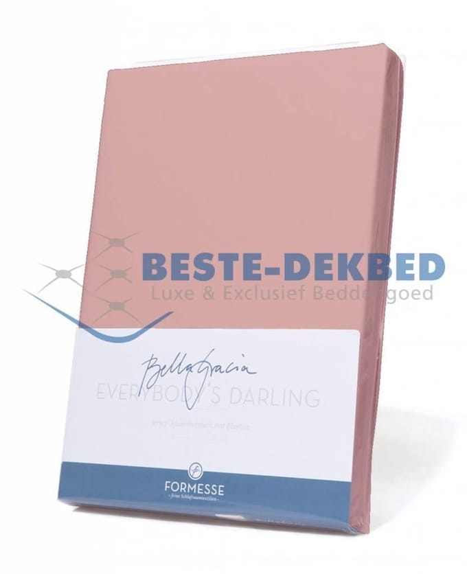 Bella Gracia Jersey Hoeslaken - Oudroze (0565)
