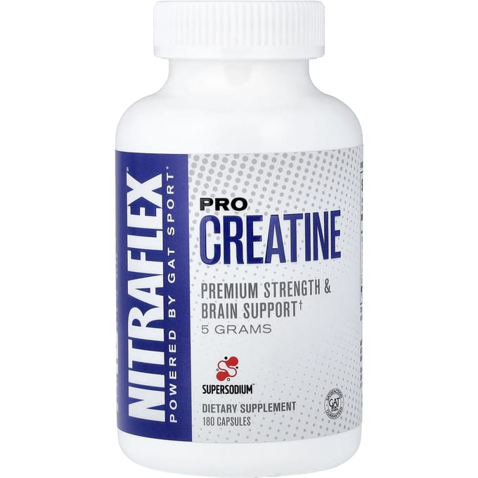 GAT, Nitraflex®, Pro-Creatine, 180 Capsules