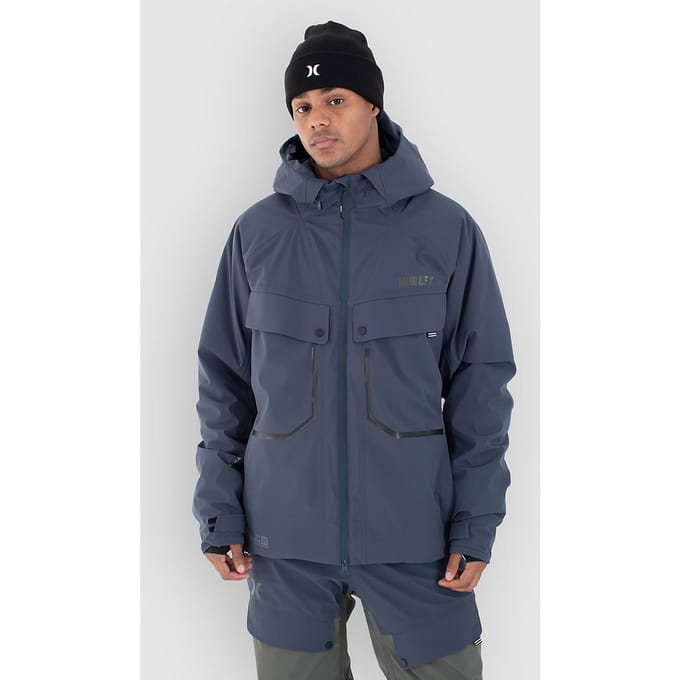 Hurley Deeppow Jas blauw
