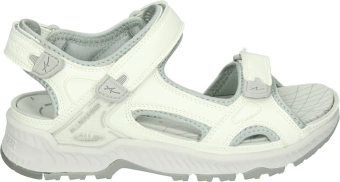 Mephisto Allrounder - WESTSIDE SOFT - Platte sandalenDames Sandalen - Kleur: Wit/beige - Maat: 41