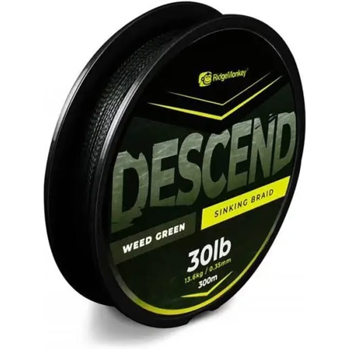RidgeMonkey Descend Sinking Braid 300m 0.35 mm 30 lbs
