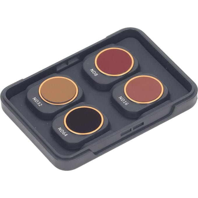 4PCS ND Lensfilter Set Optisch Glas ND8 ND16 ND32 ND64 Camerafilter voor Mini 4 Pro black