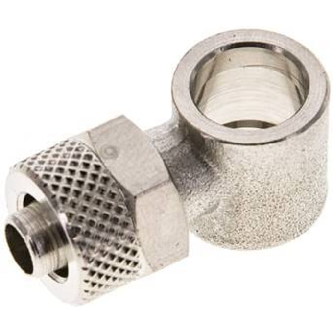 8x6 & G1/8'' Vernikkeld Messing Banjobout Opsteekkoppeling [2 Stuks]