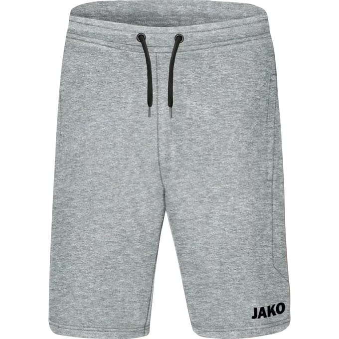 Jako Base Joggingshort Kinderen - Lichtgrijs Gemeleerd | Maat: 152