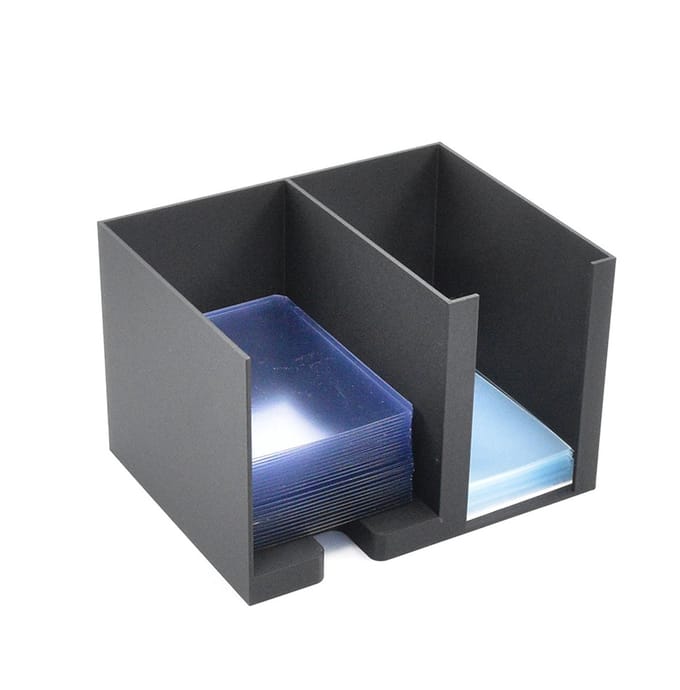 CardCare R1 | Combi Opbergbox voor Toploaders & Sleeves – TCG Toploader & Sleeve Dispenser – Pokémon & Trading Card Storage - Opbergbox Kleur: Wit