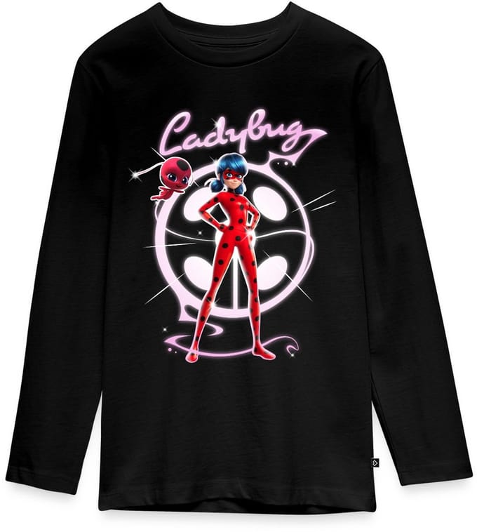 Miraculous Ladybug Met Tikki Premium T-Shirt Tiener Lang