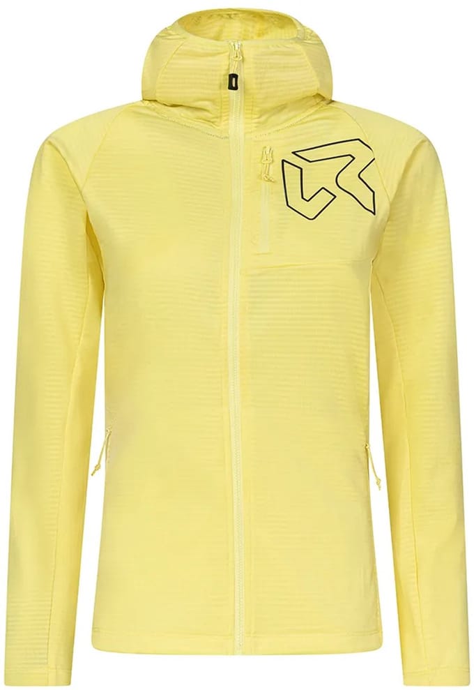 Rock Experience Arrows Fleece Met Kap Geel S Vrouw