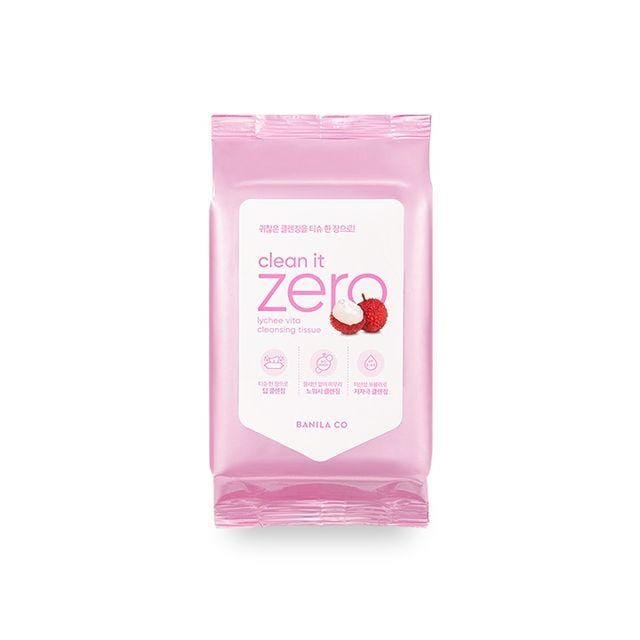 BANILA CO Clean It Zero Lychee Vita Reinigingsdoekjes 30 stuks AUTHENTIEKE WINKEL white
