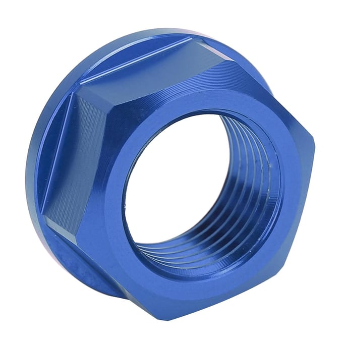 Motorfiets Voorwiel As Schroef Moer M16x1.5 Vervanging voor CRF250RCRF450RCRF250RXBlauw blauw