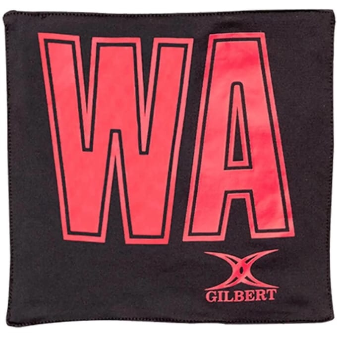 Gilbert Netball Patch Pro Bibs - One Size - Zwart / Rood