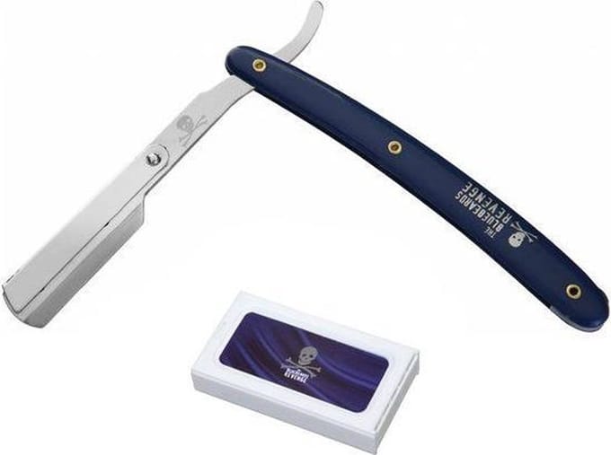 Shavette klassiek scheermes - Barbersmes - The Bluebeards Revenge Razor combi-set