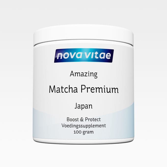 Nova Vitae - Amazing Matcha Premium - Echte Japanse Matcha - 100 gram