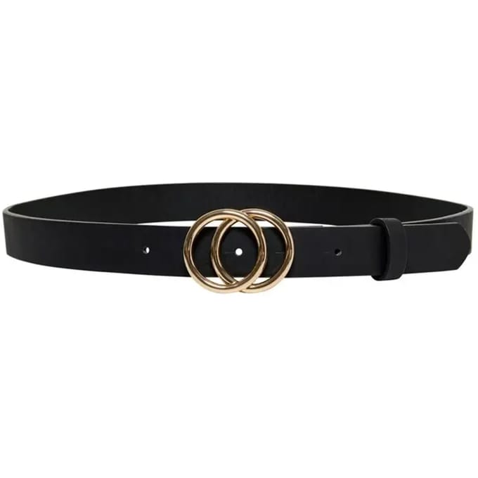 Only Kledingriem Onlrasmi Pu Jeans Belt 15185213 Black/shiny Gold