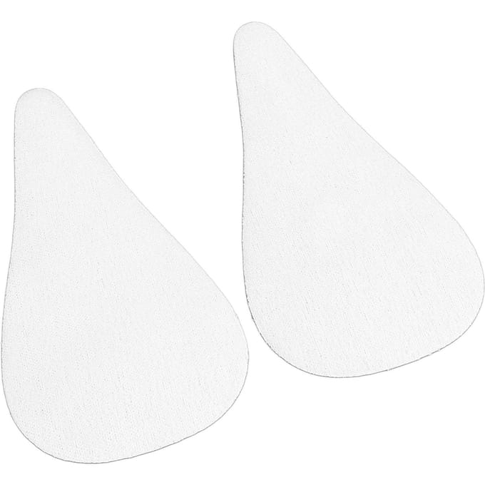 2 pièces Sous-vêtements de bikini Correcteur Imperméable Natation Réutilisable Sans couture Insert en silicone Correcteur white