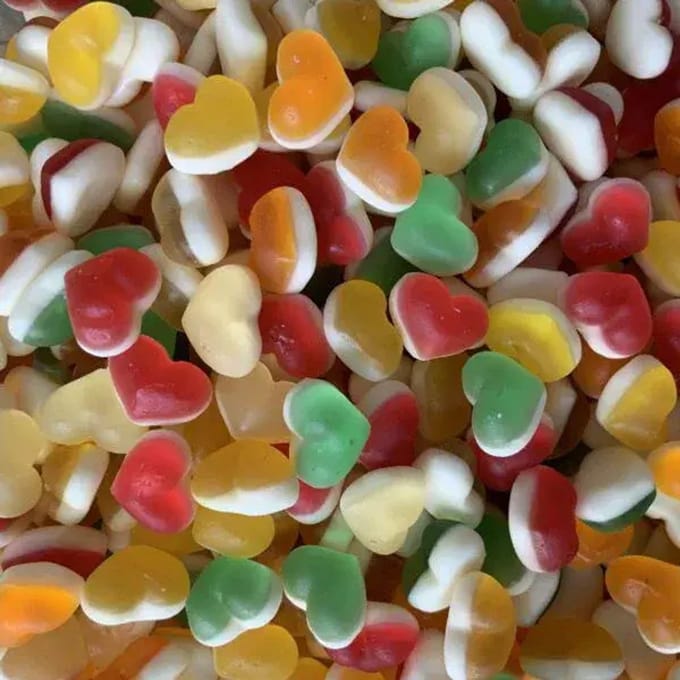 Sweetzone Fruity hearts mini hartjes 1 kilo