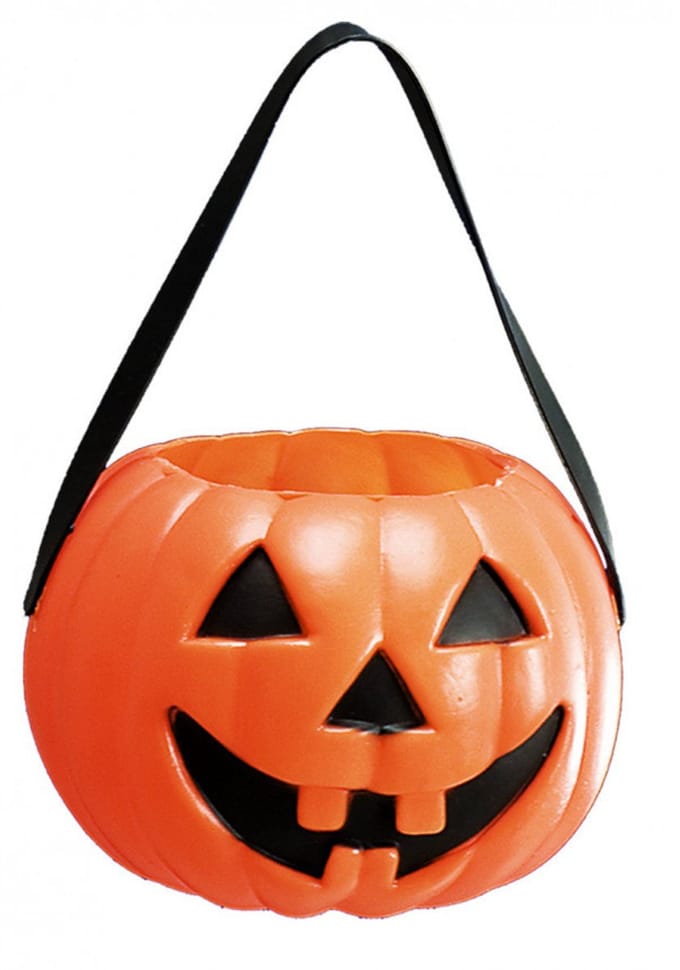 Carnival Toys Pompoenmand 14 Cm Oranje