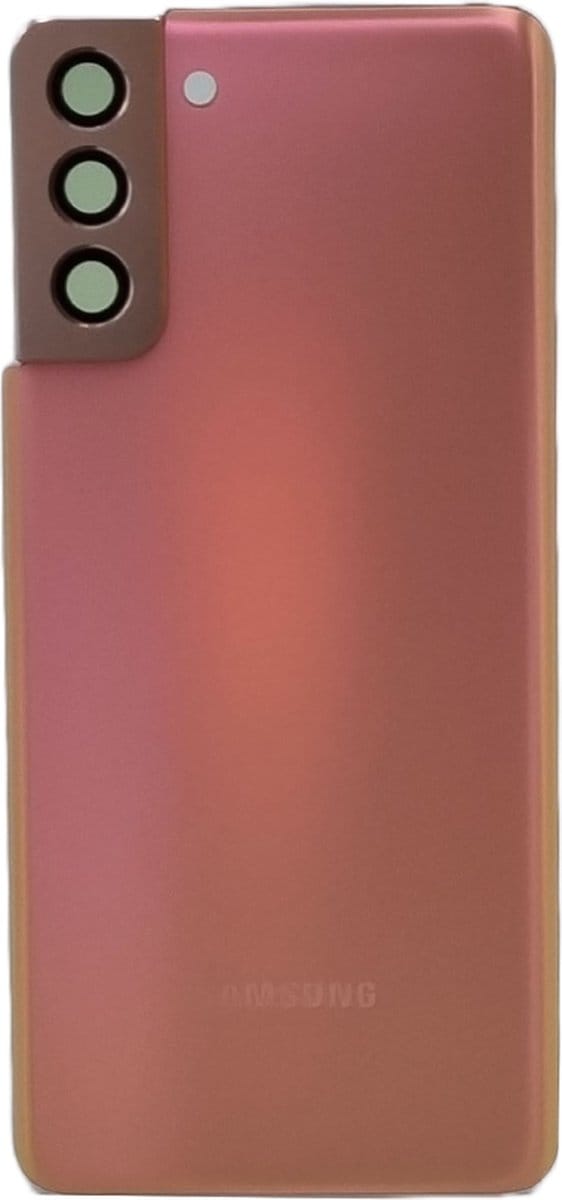 Achterkant Geschikt voor Samsung Galaxy S21 Plus – Premium – Rozegoud