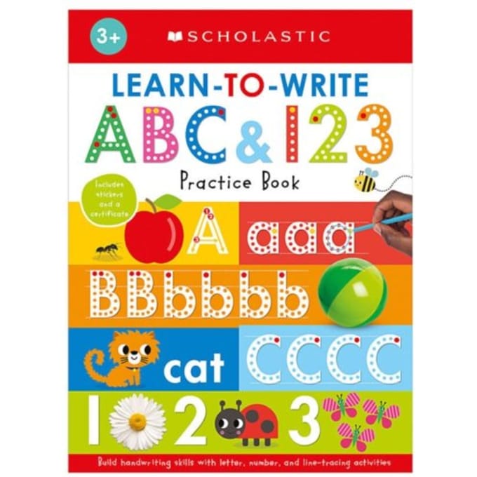 Learn To Write Abc & 123: Scholastic Early Learners (Workbook) - Scholastic Early Learners - Scholastic
