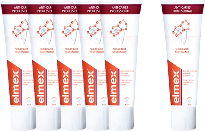 Elmex Tandpasta Anti-Caries Professional (6 x 75ml)