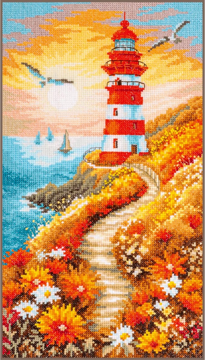 Lanarte - Telpakket kit The floral lighthouse path - PN-0216092