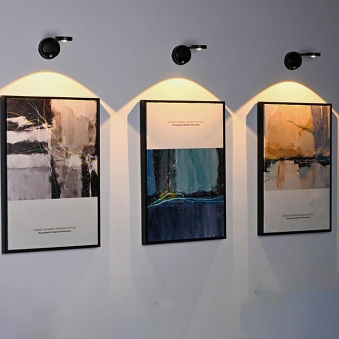 Oplaadbare LED Wandlamp met Bewegingssensor en Afstandsbediening – Draadloze Verlichting voor Binnen
