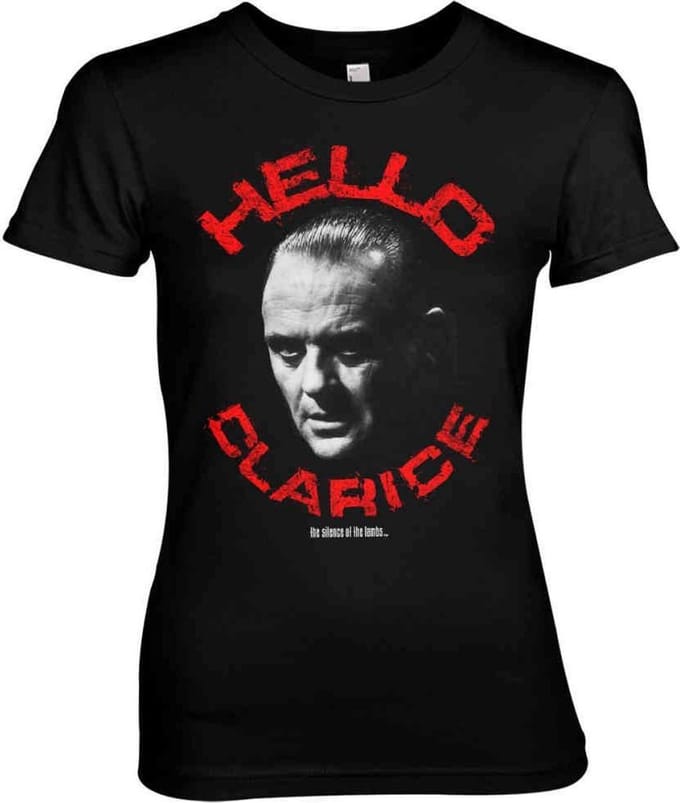 The Silence Of The Lambs Dames Tshirt -M- Hello Clarice Zwart