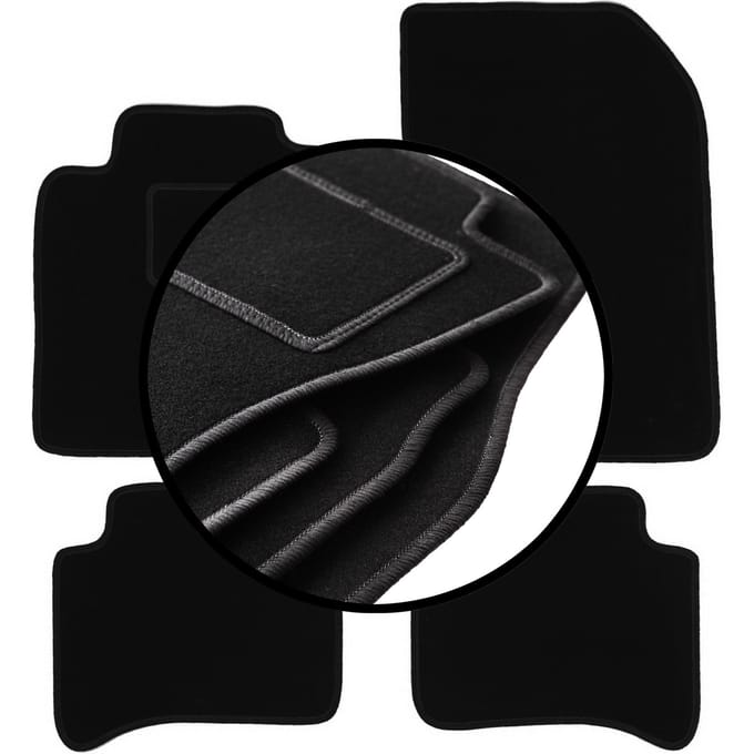 Complete set veloursmatten voor: Renault Vel Satis liftback, hatchback (2001-2010)