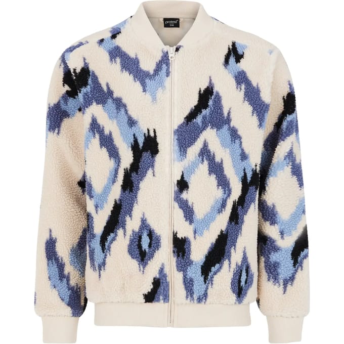 Protest Prtagatha – Skipully Dames – Ritssluiting – High-pile teddy fleece – Galaxy