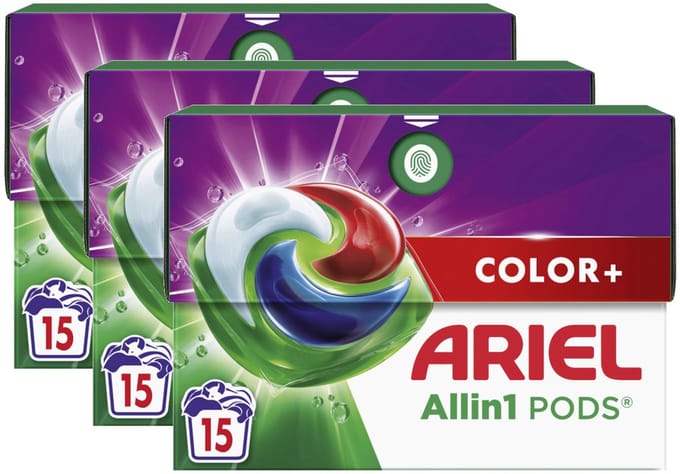 Ariel Allin1 Pods Color+ - Multipack - Wasmiddel - 45 (3x15) Wasbeurten