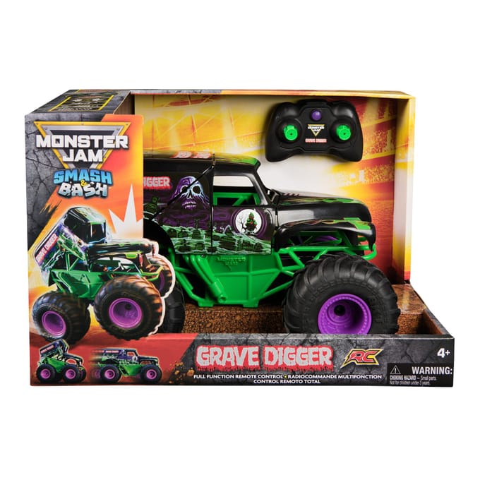 Spinmaster Monster Jam 1:15 RC Smash & Bash Grave Digger RC Auto' RC Auto' RC Auto' RC Auto' RC Auto' RC Auto' RC Auto' RC Auto' RC Auto' RC Auto' RC
