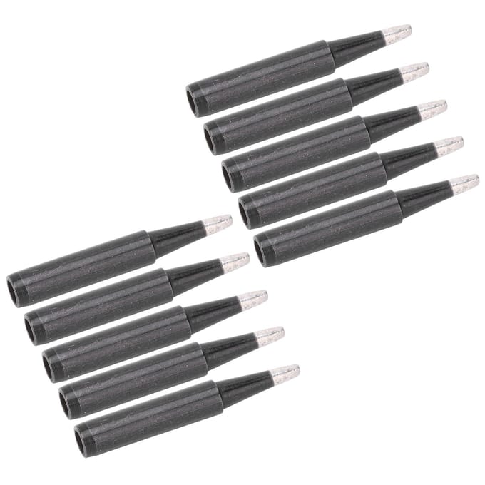 10 stuks Soldeerbout Tips Vervanging Zwart Binnenverwarming Type Accessoires 900MT2.4D