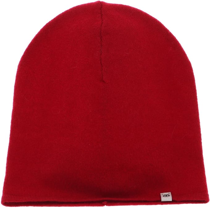 ROECKL Dop Pure Cashmere Beanie Classic Red Rood