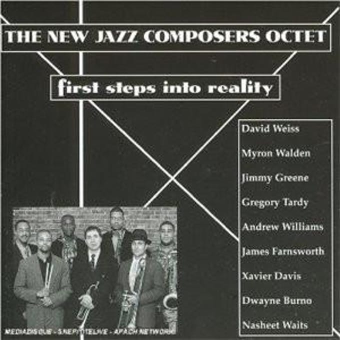CD NEW JAZZ COMPOSERS OCTET, DAVID WEI - First Steps Into Reality  FSNT059 Fresh Sound New 1999 Spanje Jazz Gebruikt