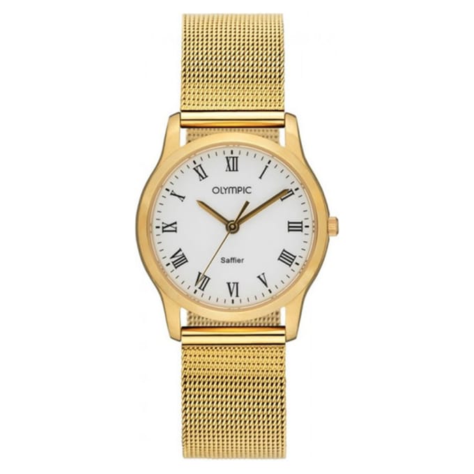 Olympic OL26DDL007D Dames Horloge 30mm 5ATM