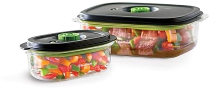 Vacuümcontainers voor Bewaren en Marineren - 3, 10 Kopjes