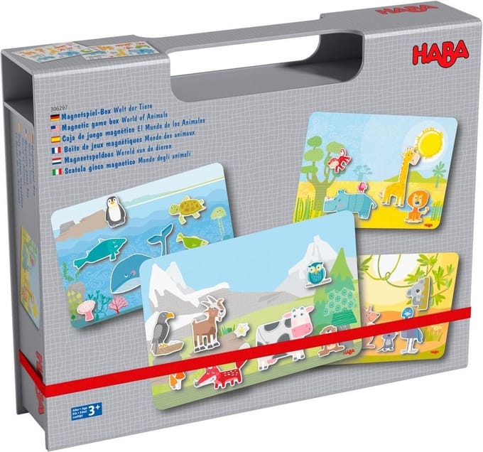 Haba Magneetspeldoos Wereld Van De Dieren 73-delig