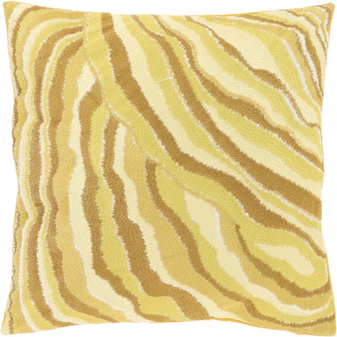 Unique Living - Sierkussen Ezra 45x45cm - Glowy Yellow