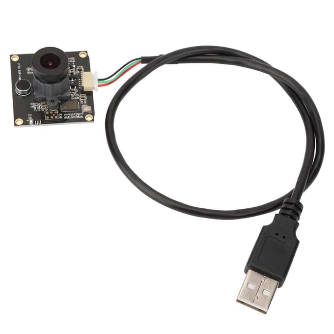 2 Millions de Pixels Objectif Grand Angle 120 degrés Module Caméra USB avec OV2643 ?Puce gray