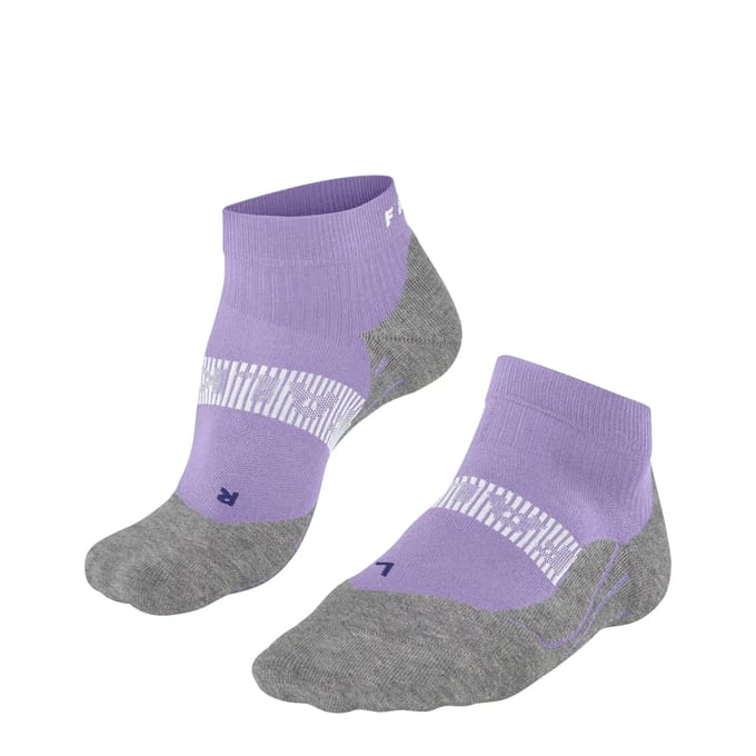 FALKE RU4 Cool Short anti-blaar functioneel materiaal hardloopsokken dames paars - maat 35-36