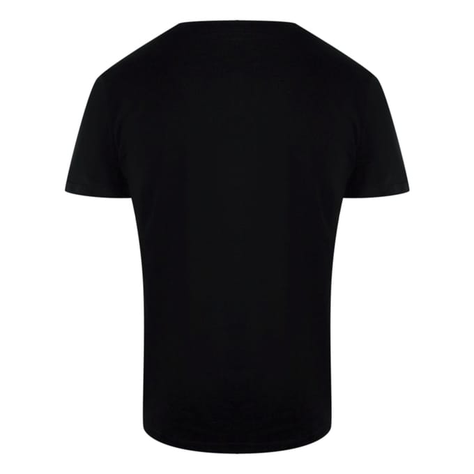 Cavalli Class Varsity Logo Zwart T-shirt