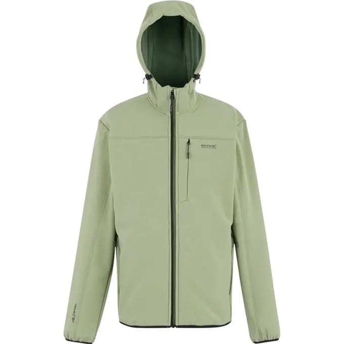 Ossek rekbare winddichte softshell-jas voor heren